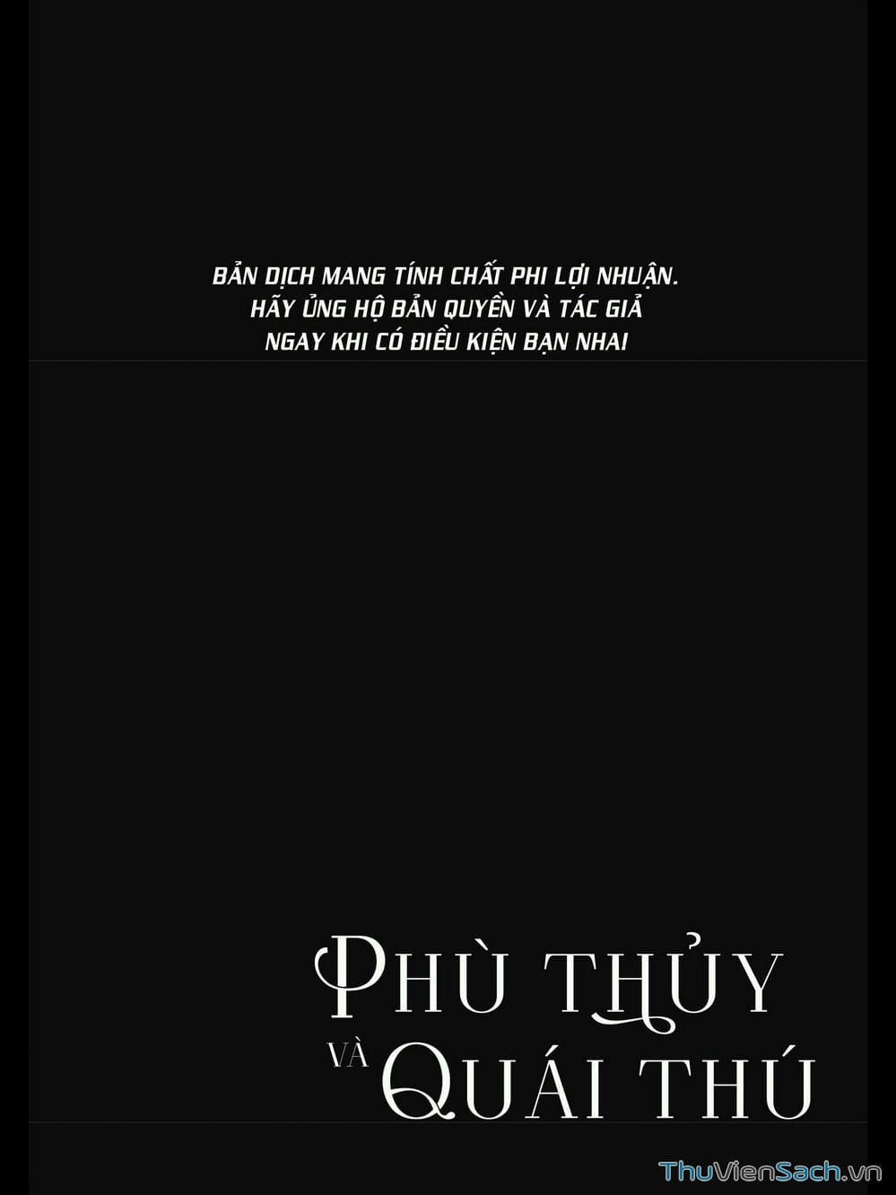 Truyện Tranh Phù Thủy Và Quái Thú - Majo To Yajuu trang 5