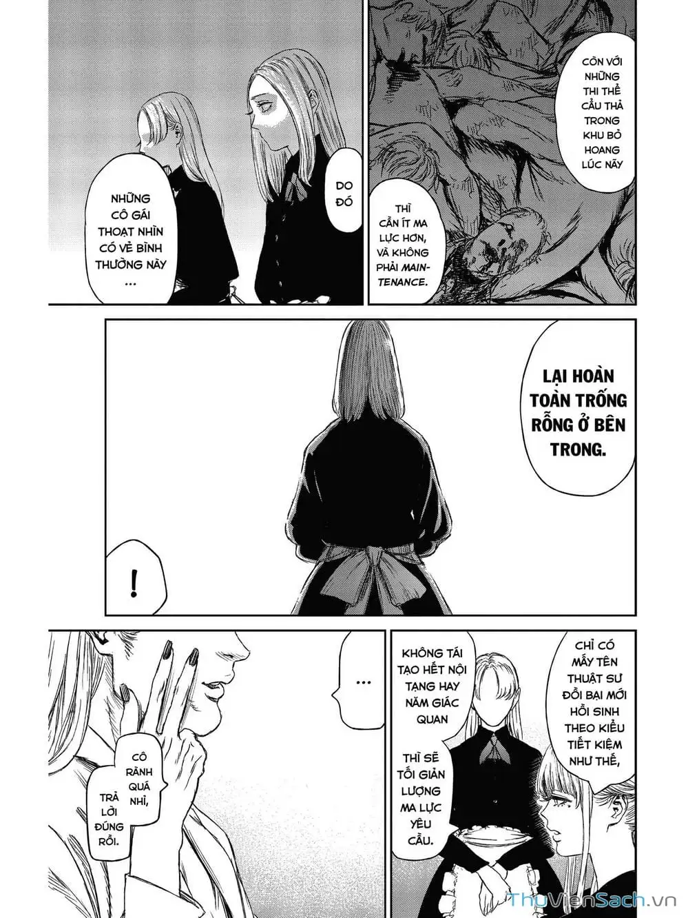 Truyện Tranh Phù Thủy Và Quái Thú - Majo To Yajuu trang 5