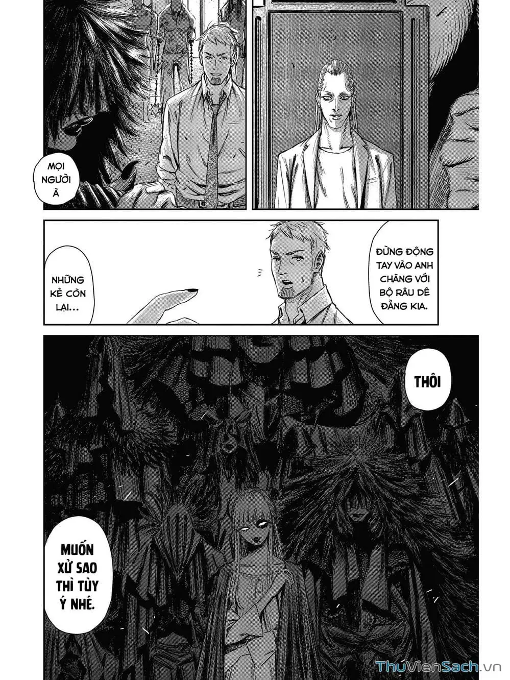 Truyện Tranh Phù Thủy Và Quái Thú - Majo To Yajuu trang 5