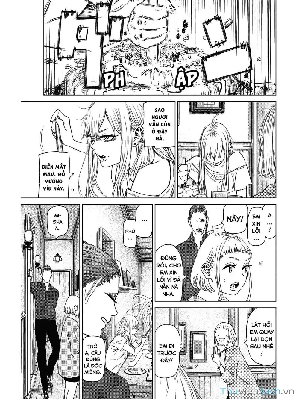 Truyện Tranh Phù Thủy Và Quái Thú - Majo To Yajuu trang 5