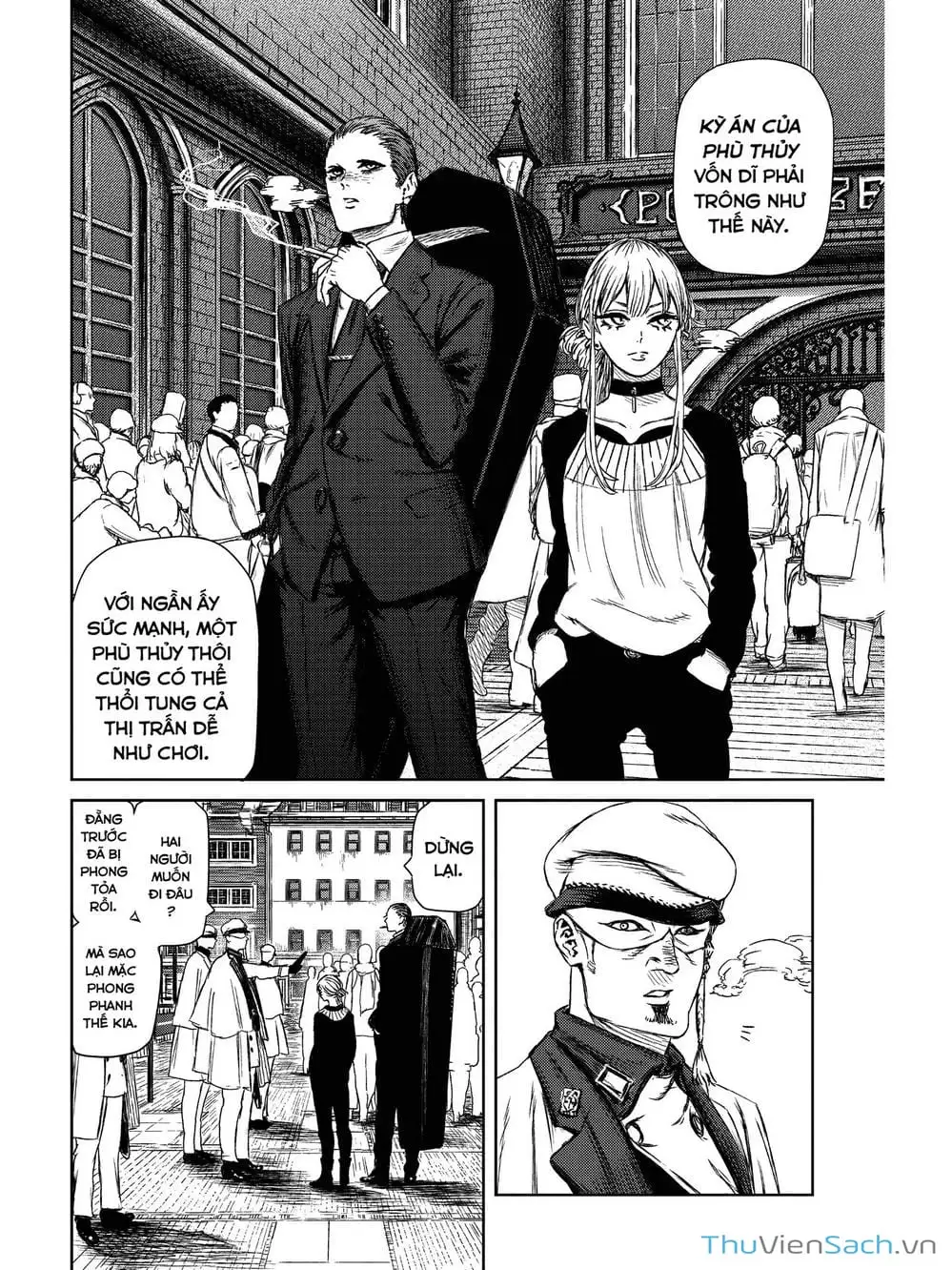 Truyện Tranh Phù Thủy Và Quái Thú - Majo To Yajuu trang 5