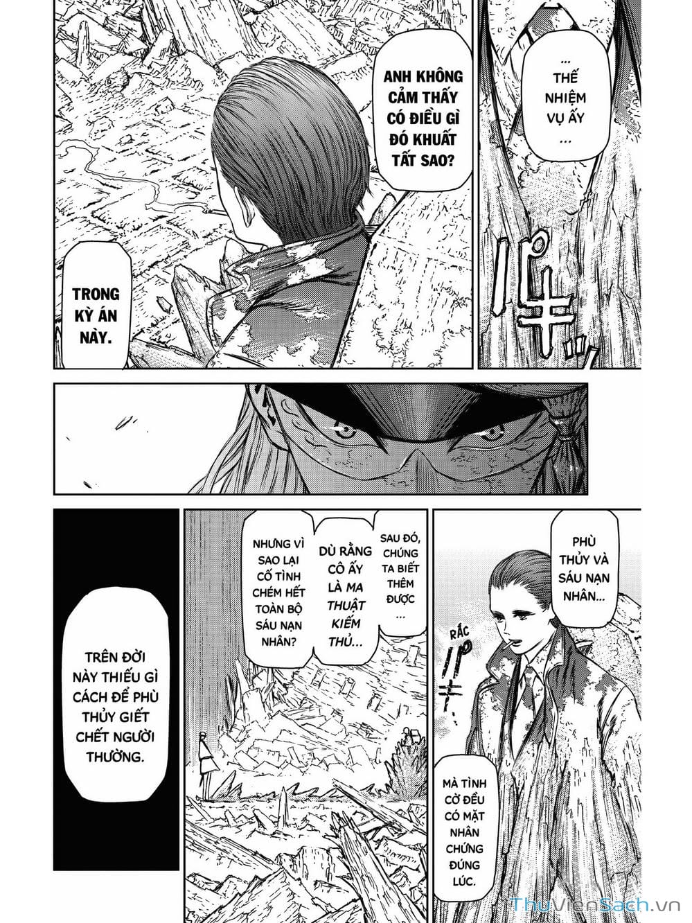 Truyện Tranh Phù Thủy Và Quái Thú - Majo To Yajuu trang 5