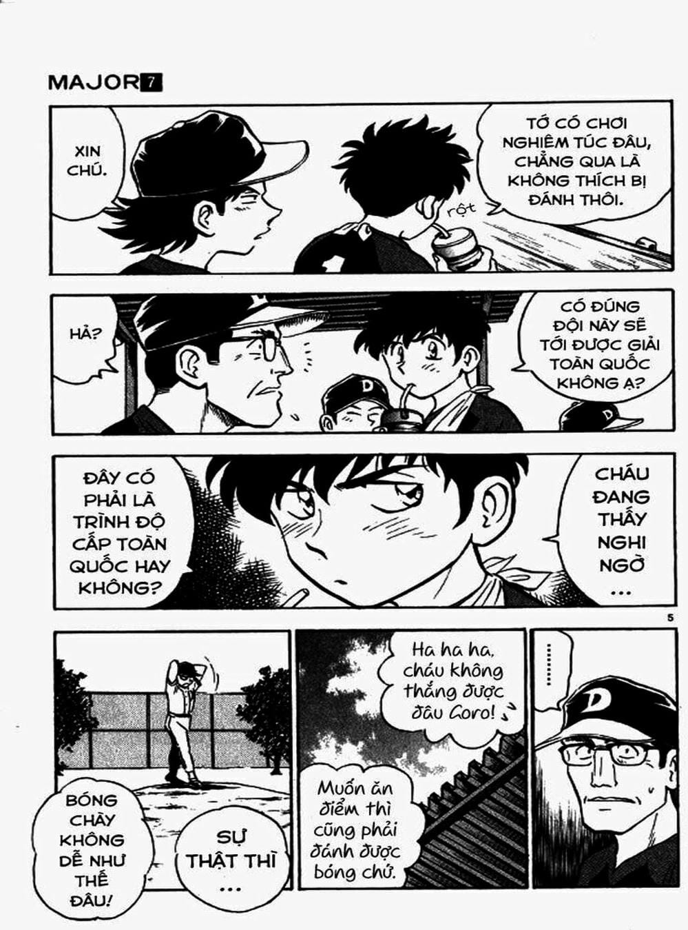 Truyện Tranh Thiếu Tá - Major trang 4