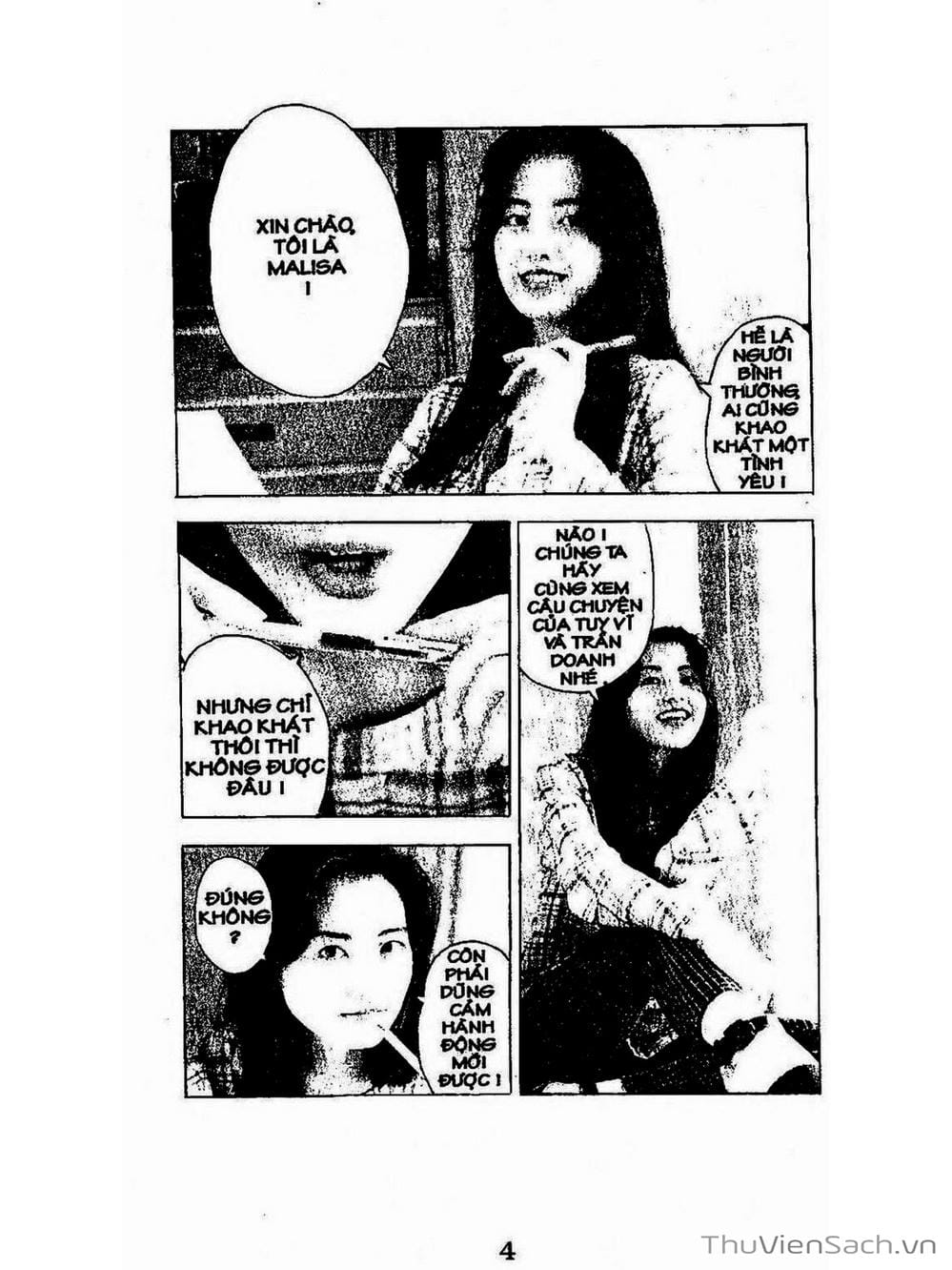 Truyện Tranh Hội Mắt Nai - Malisa trang 4