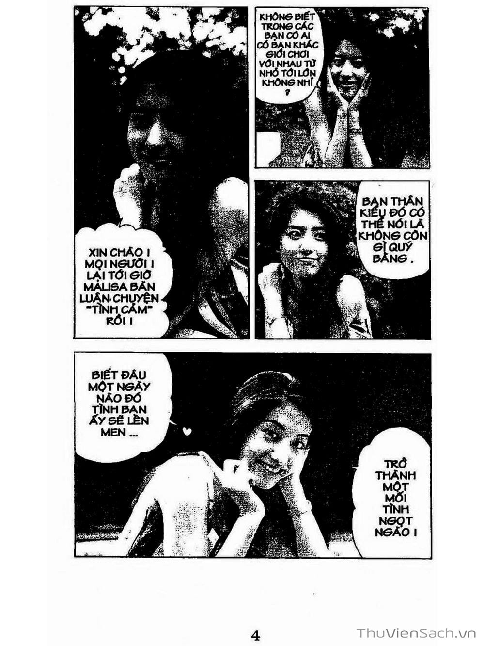 Truyện Tranh Hội Mắt Nai - Malisa trang 4