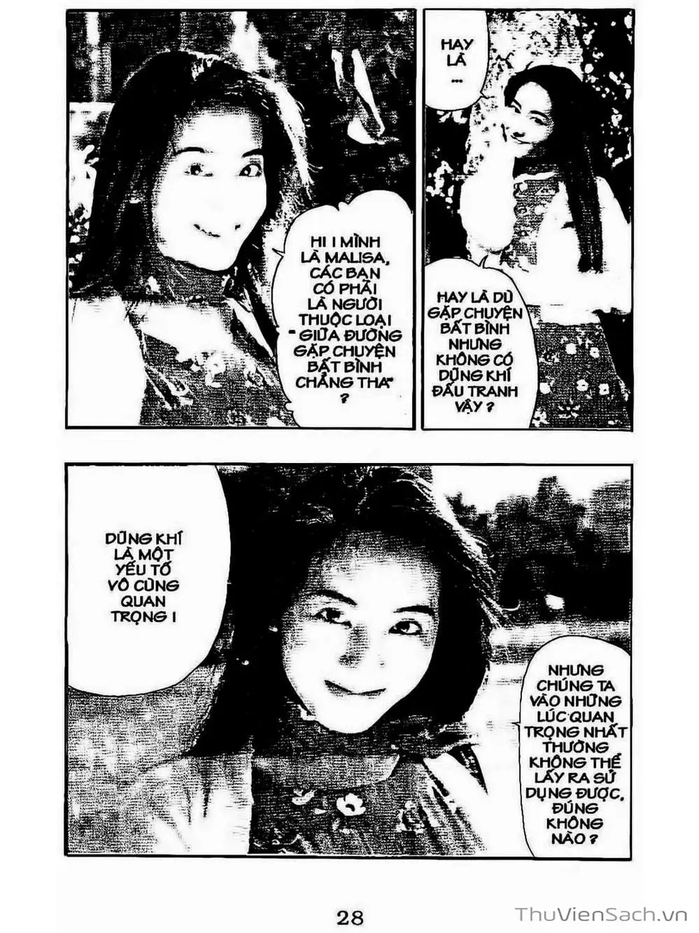 Truyện Tranh Hội Mắt Nai - Malisa trang 4