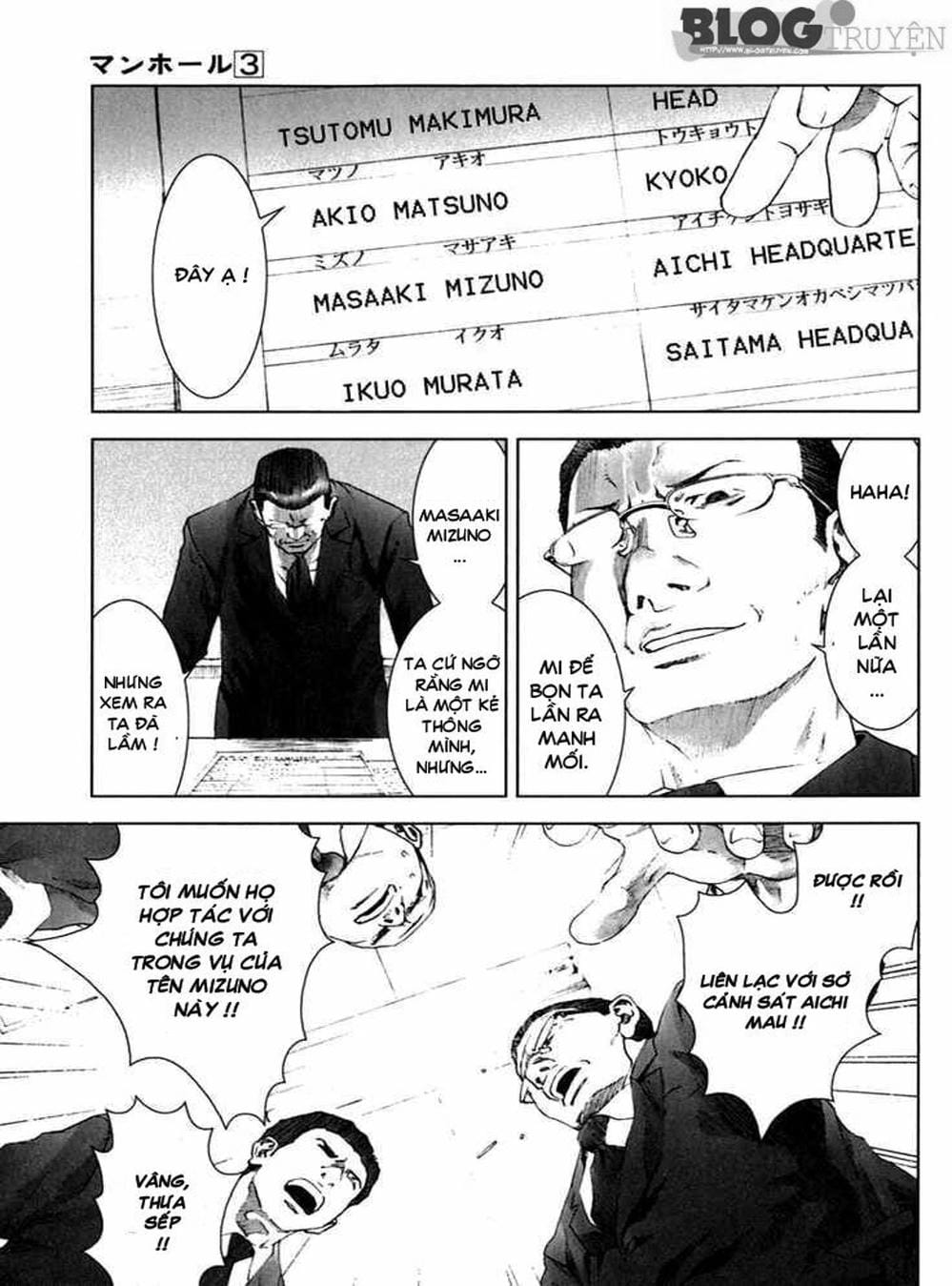Truyện Tranh Sát Nhân Cống Ngầm - Manhole trang 5