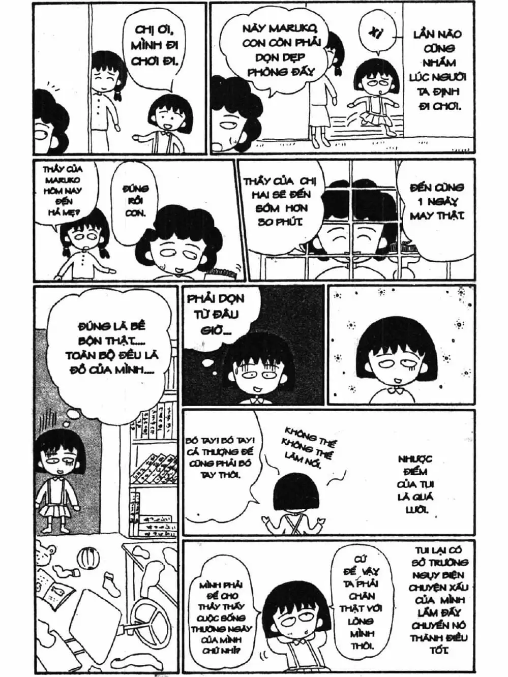 Truyện Tranh Nhóc Maruko trang 4