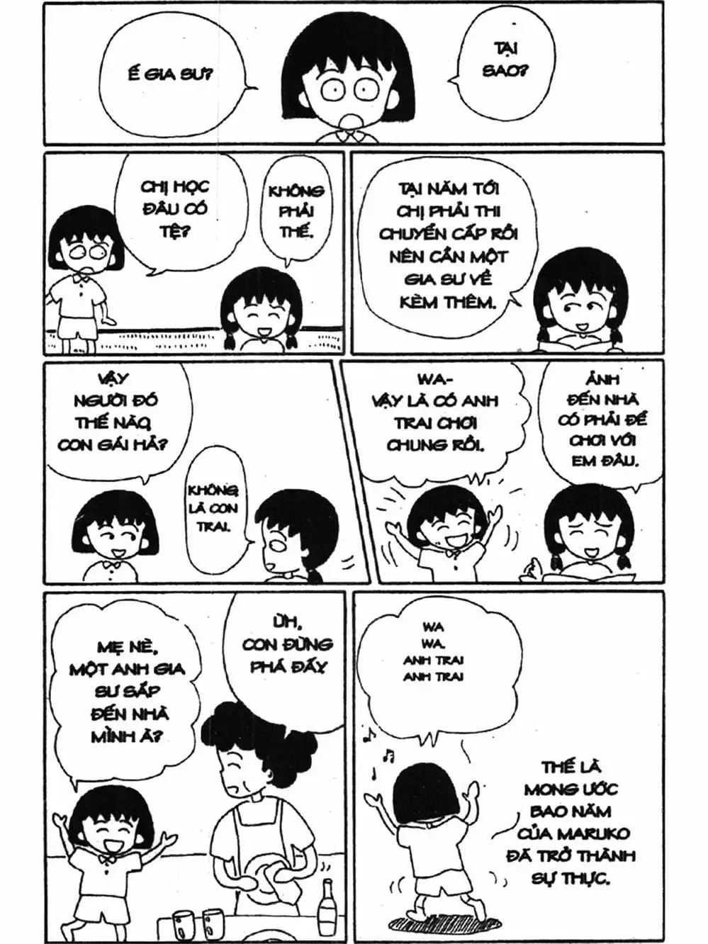 Truyện Tranh Nhóc Maruko trang 4