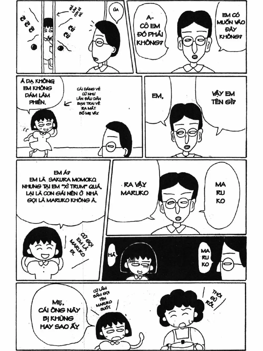 Truyện Tranh Nhóc Maruko trang 4