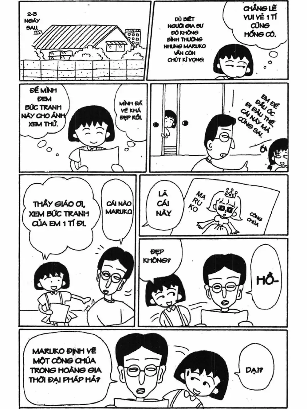 Truyện Tranh Nhóc Maruko trang 4