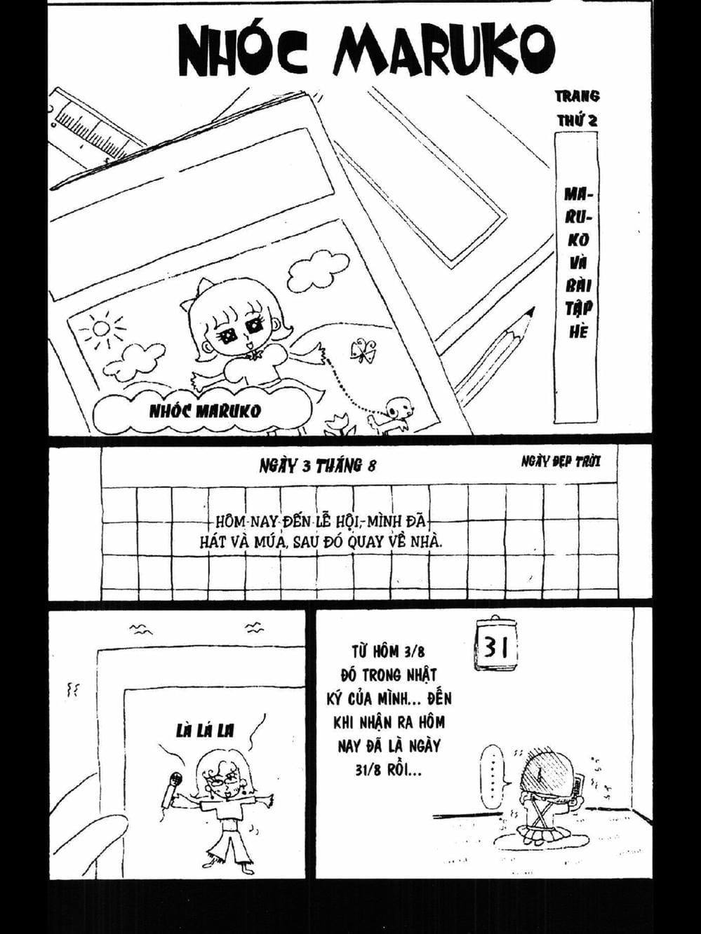 Truyện Tranh Nhóc Maruko trang 4