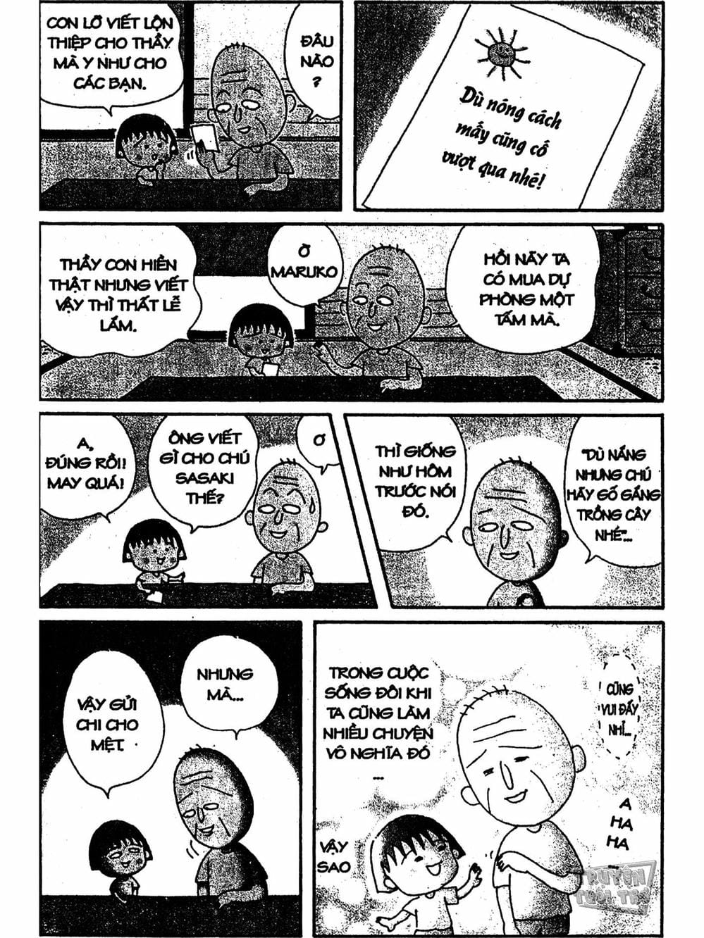 Truyện Tranh Nhóc Maruko trang 4