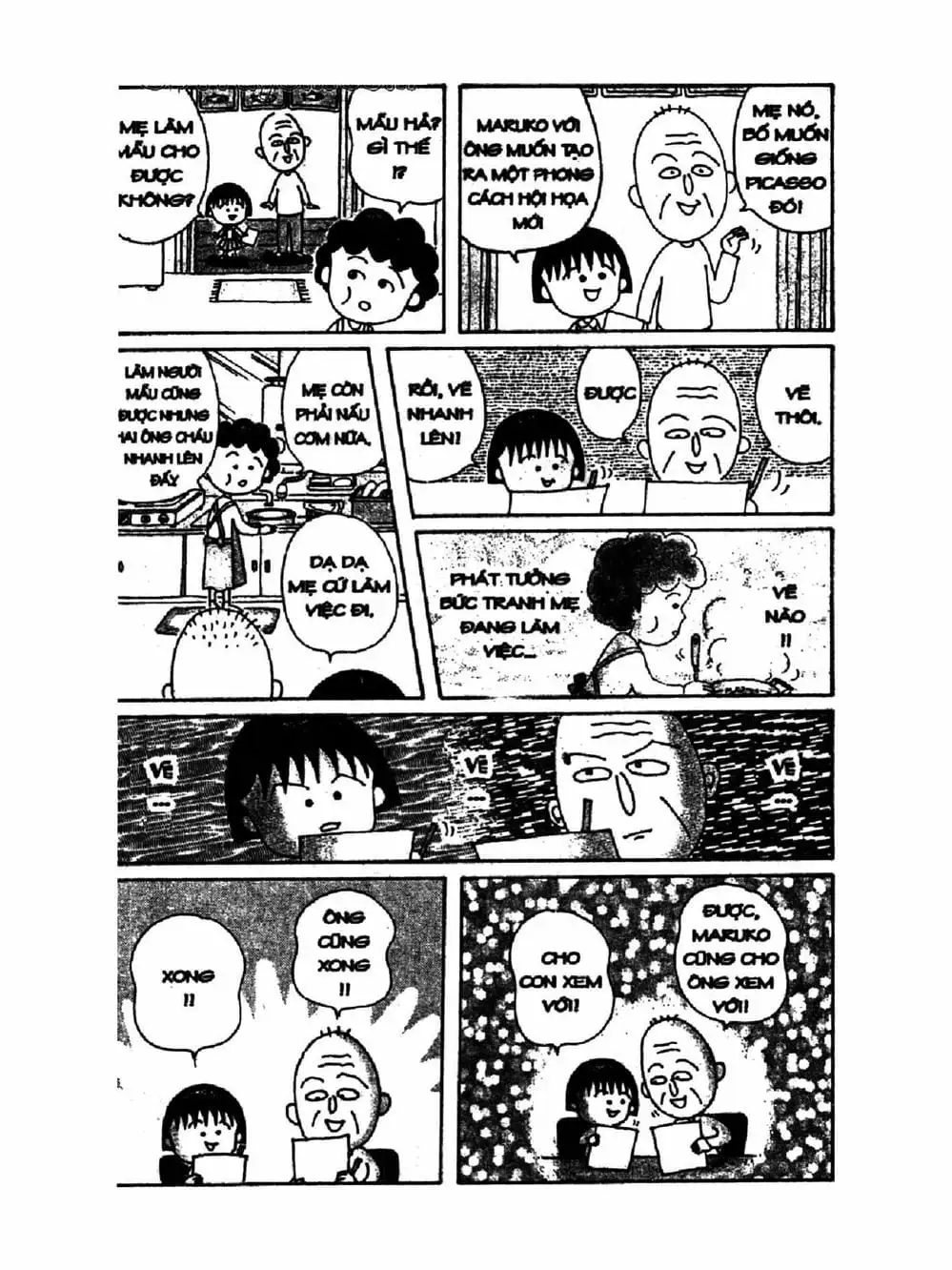 Truyện Tranh Nhóc Maruko trang 4