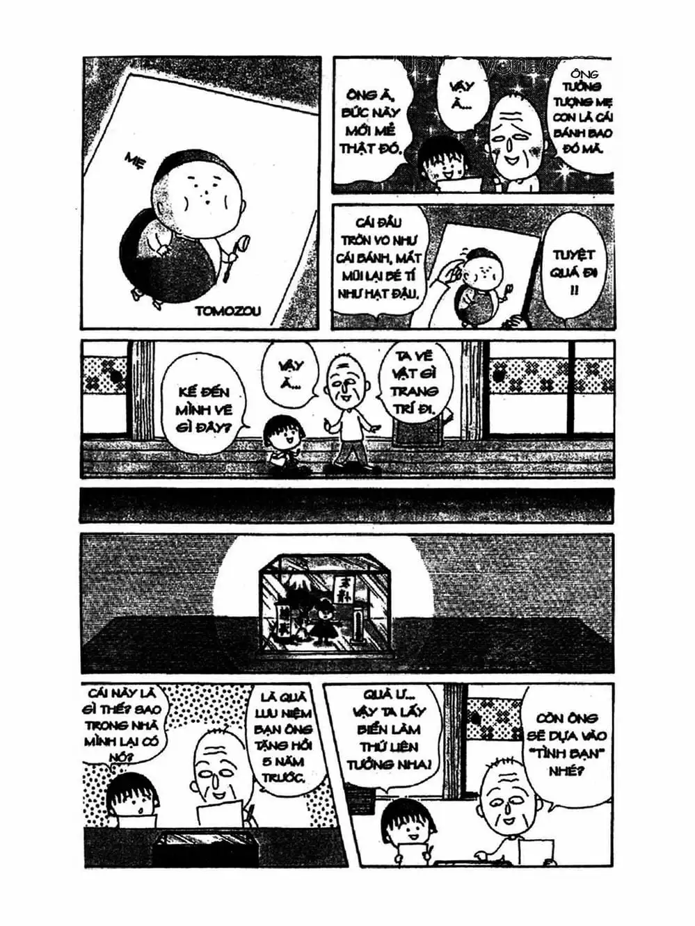 Truyện Tranh Nhóc Maruko trang 4