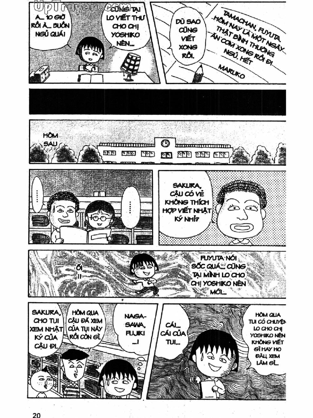 Truyện Tranh Nhóc Maruko trang 4