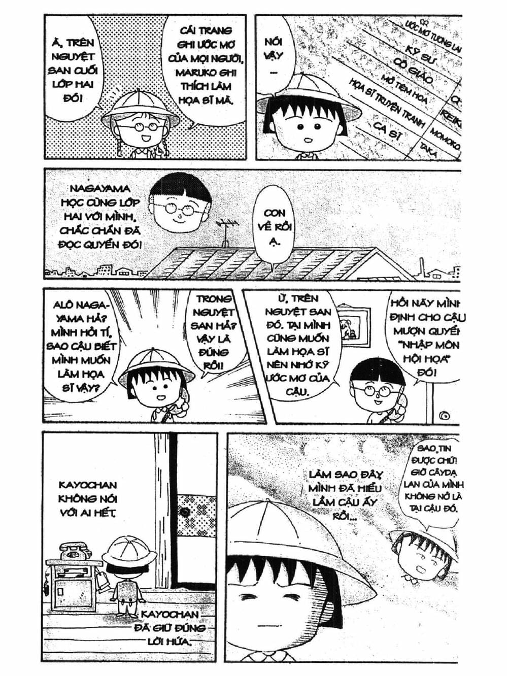 Truyện Tranh Nhóc Maruko trang 4