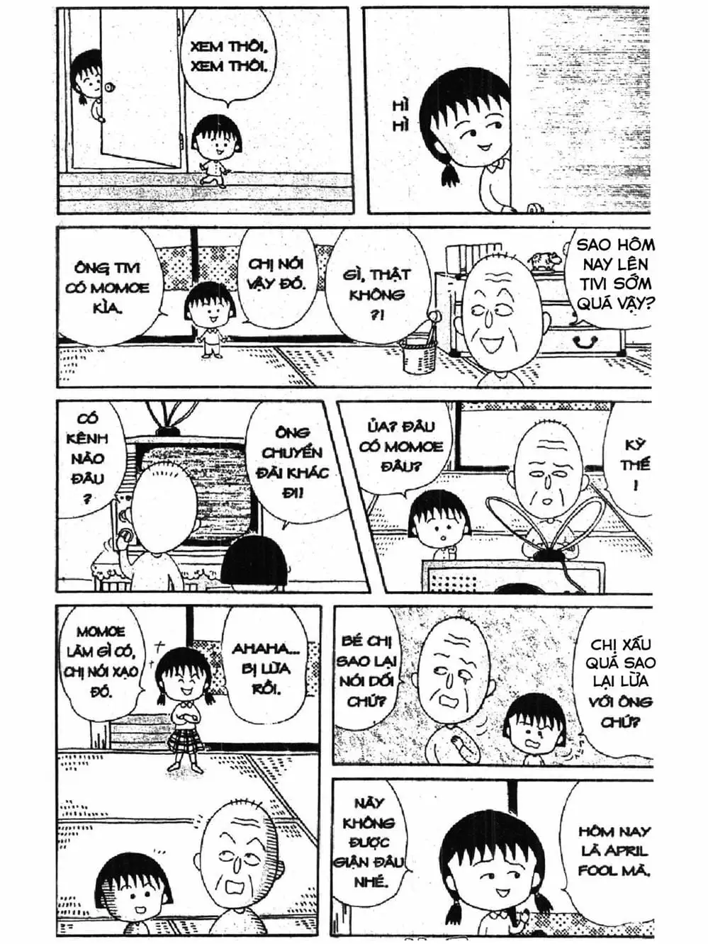 Truyện Tranh Nhóc Maruko trang 4