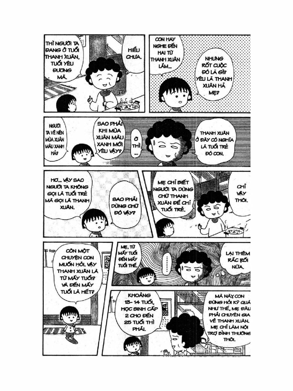 Truyện Tranh Nhóc Maruko trang 4