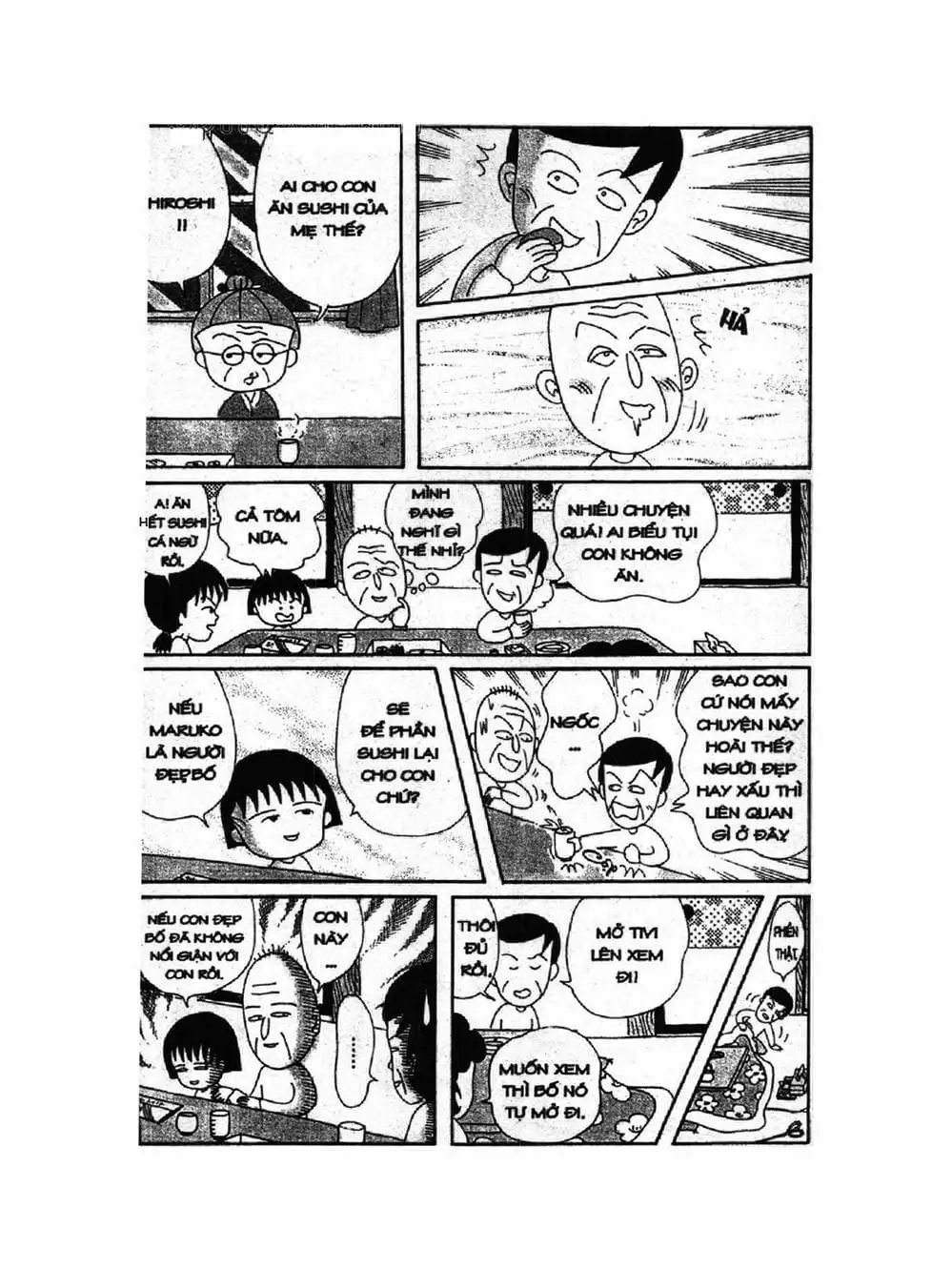 Truyện Tranh Nhóc Maruko trang 4