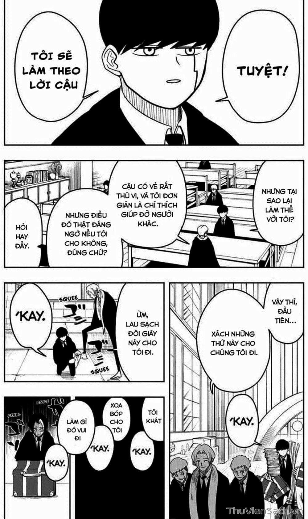 Truyện Tranh Mashle: Ma Thuật Và Cơ Bắp trang 4