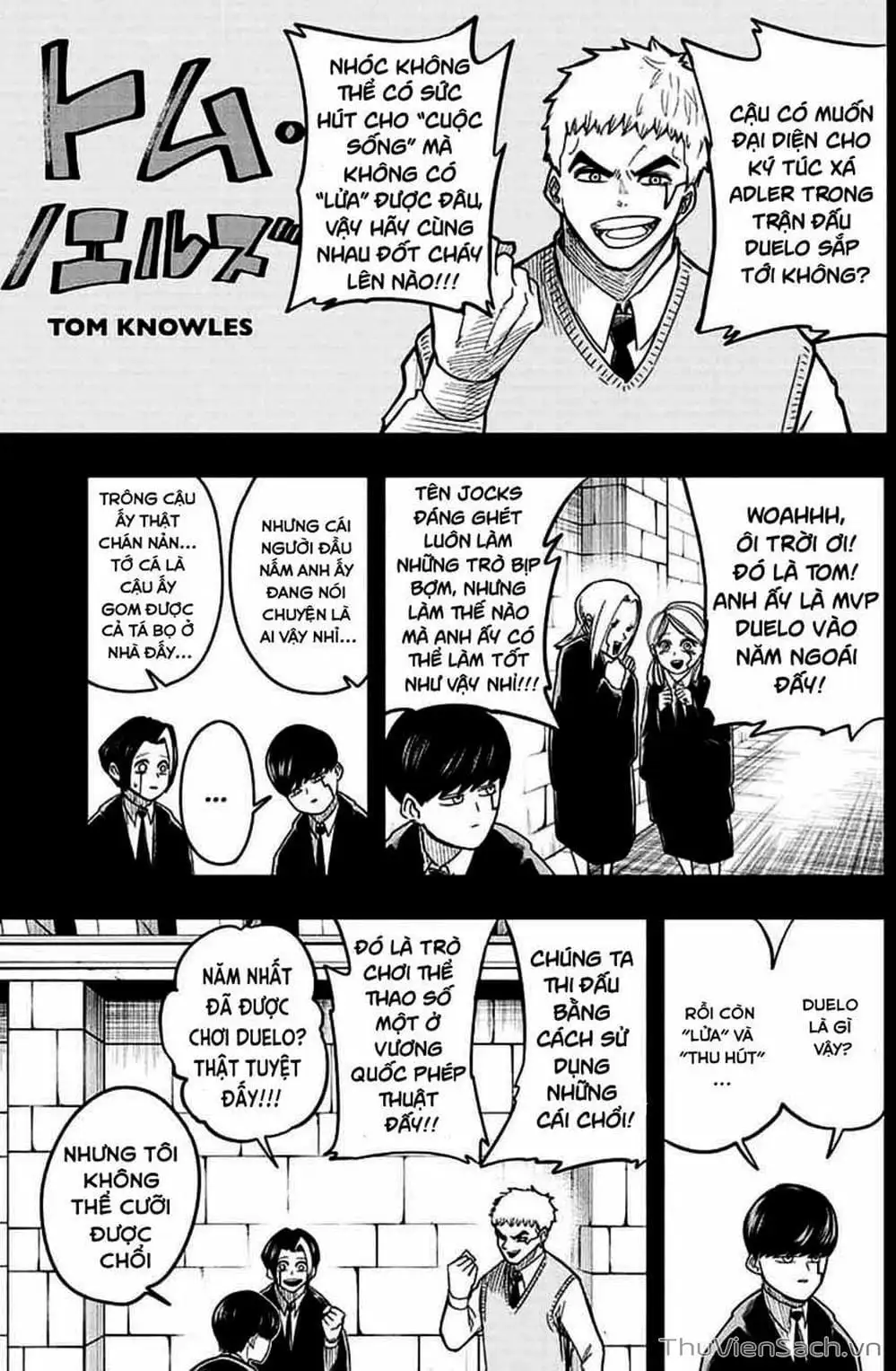 Truyện Tranh Mashle: Ma Thuật Và Cơ Bắp trang 4