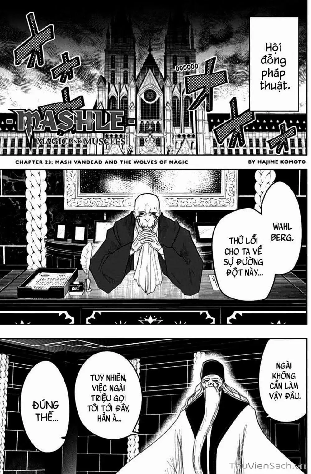 Truyện Tranh Mashle: Ma Thuật Và Cơ Bắp trang 4