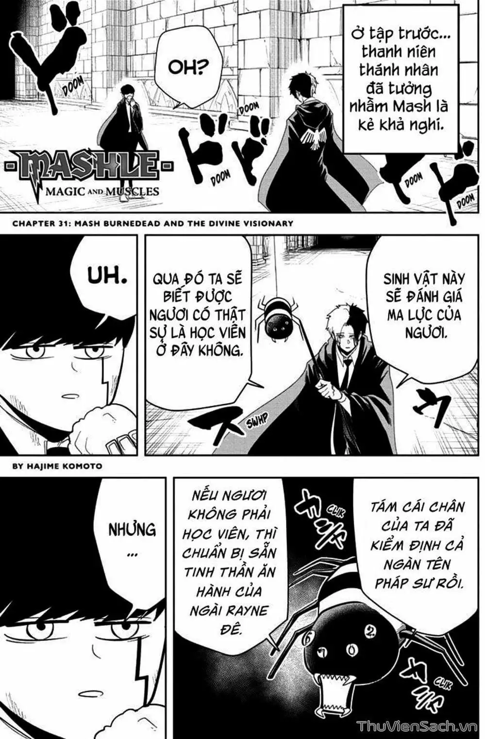 Truyện Tranh Mashle: Ma Thuật Và Cơ Bắp trang 4