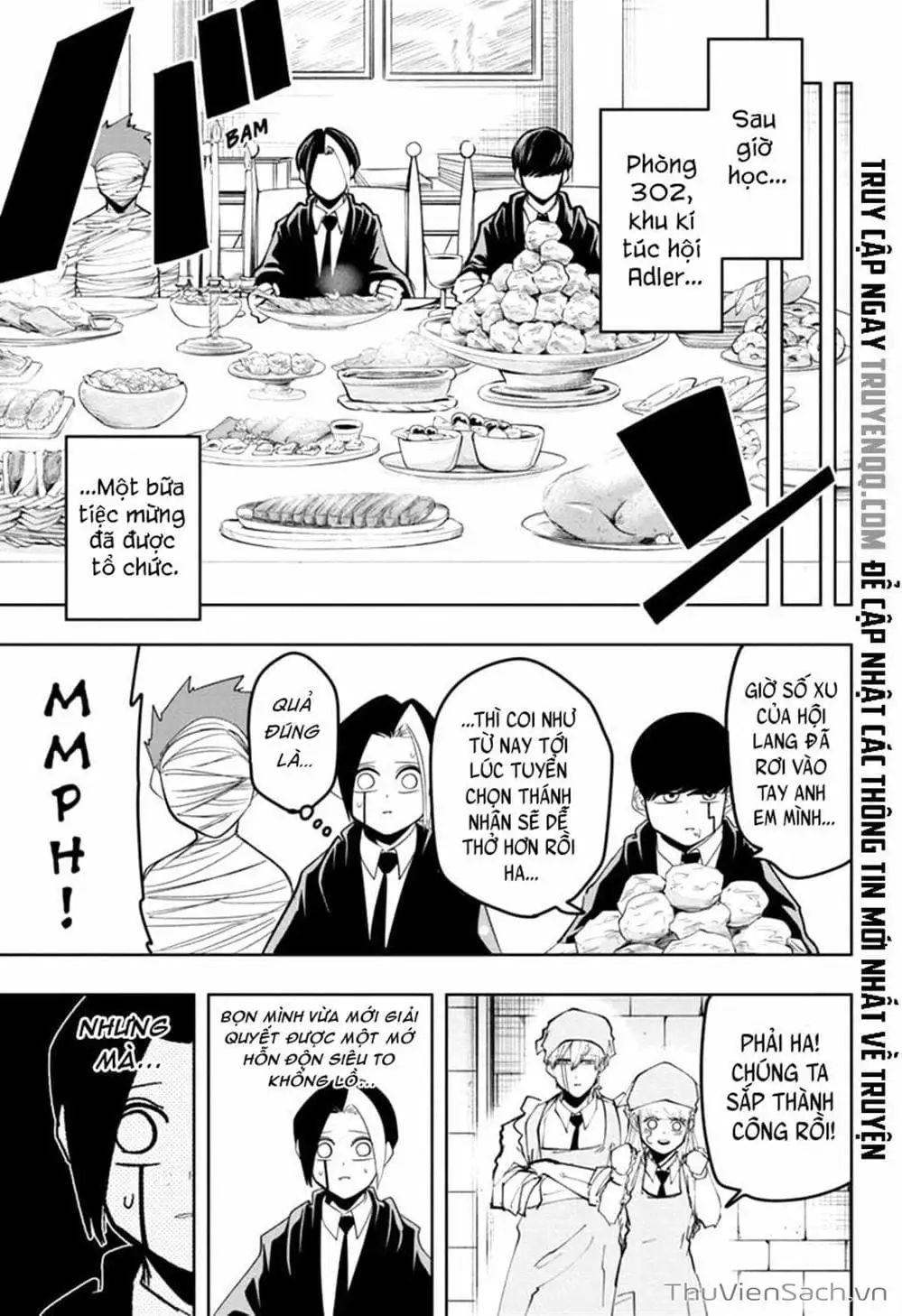 Truyện Tranh Mashle: Ma Thuật Và Cơ Bắp trang 4