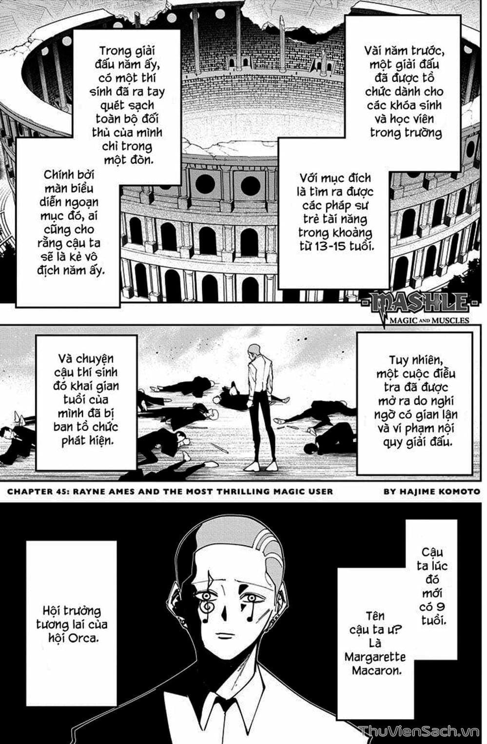 Truyện Tranh Mashle: Ma Thuật Và Cơ Bắp trang 4