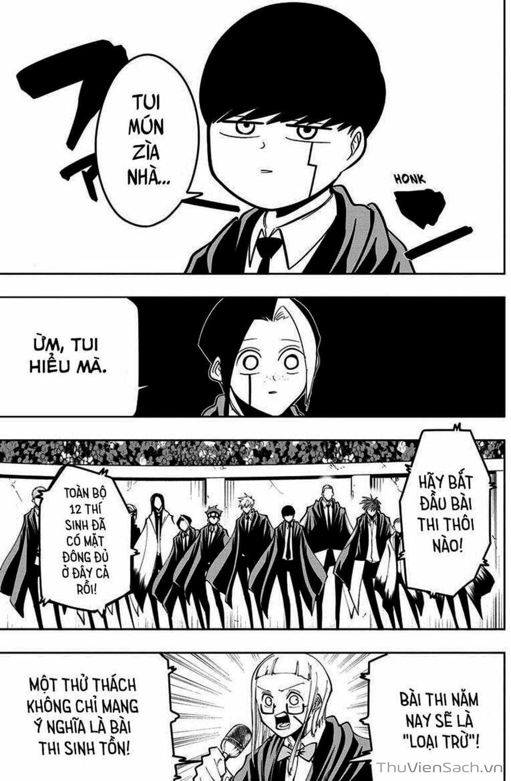 Truyện Tranh Mashle: Ma Thuật Và Cơ Bắp trang 4