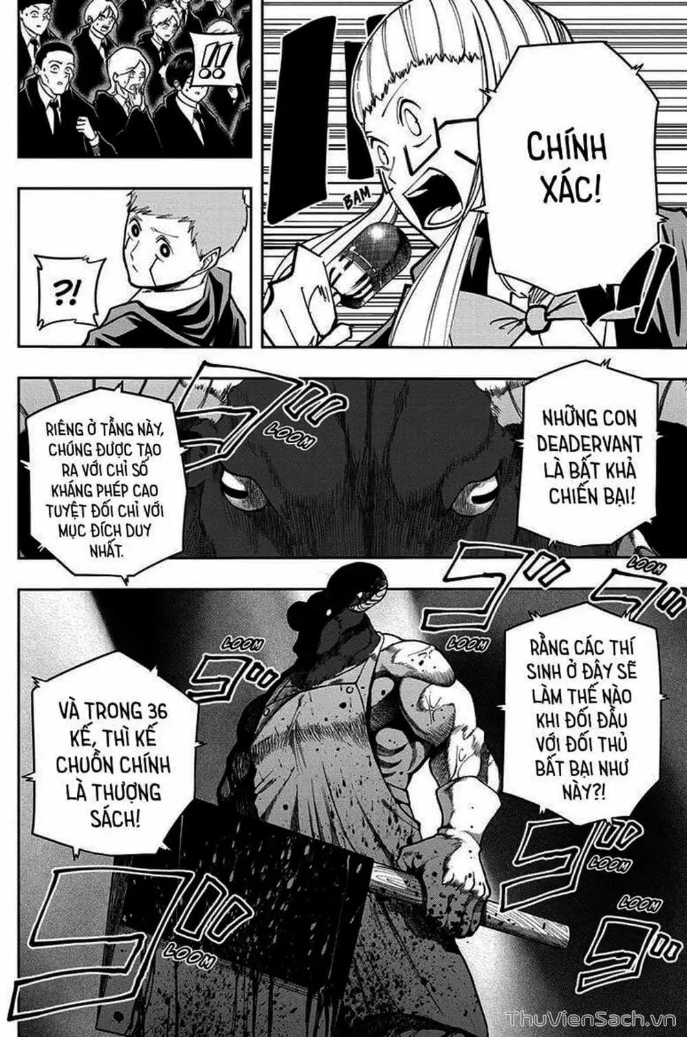 Truyện Tranh Mashle: Ma Thuật Và Cơ Bắp trang 4