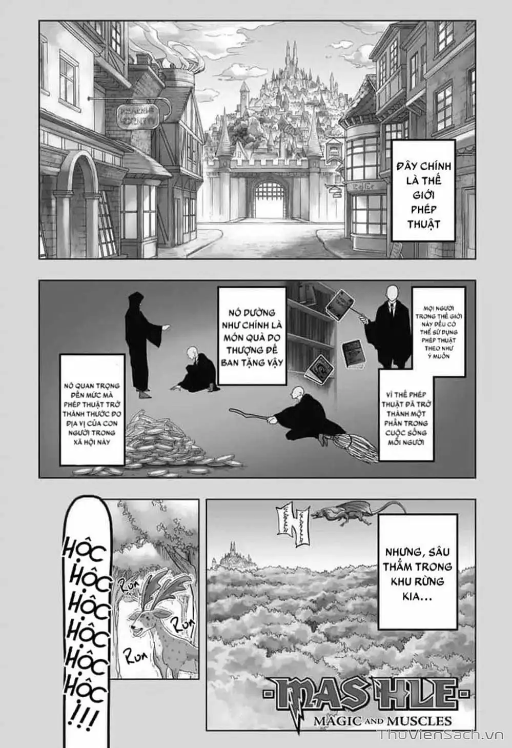 Truyện Tranh Mashle: Ma Thuật Và Cơ Bắp trang 4