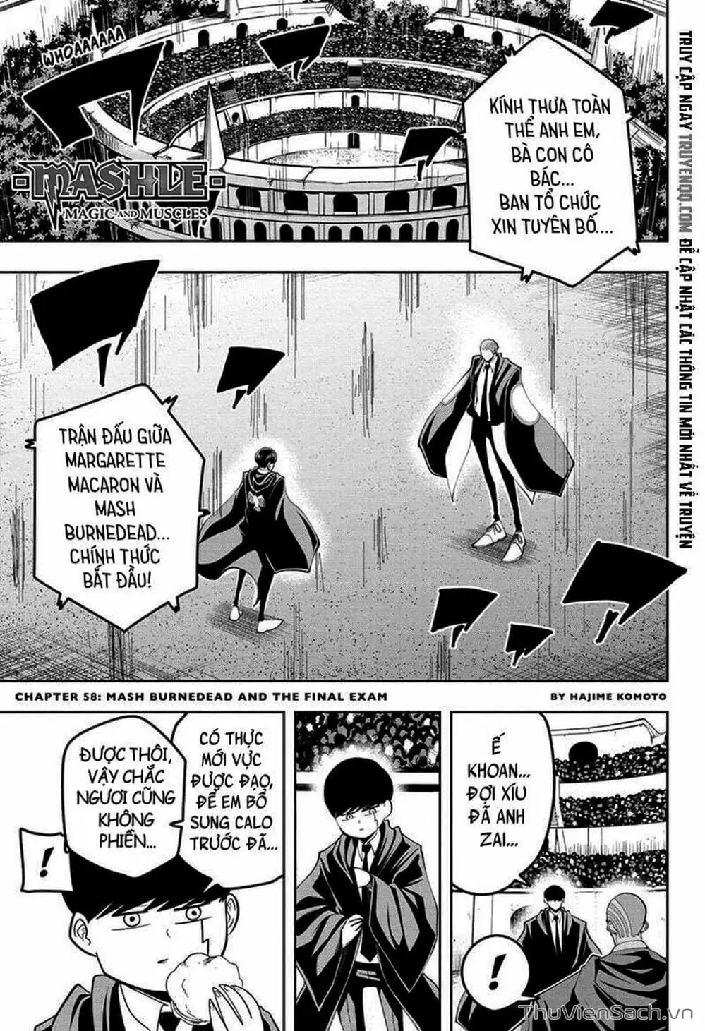 Truyện Tranh Mashle: Ma Thuật Và Cơ Bắp trang 4