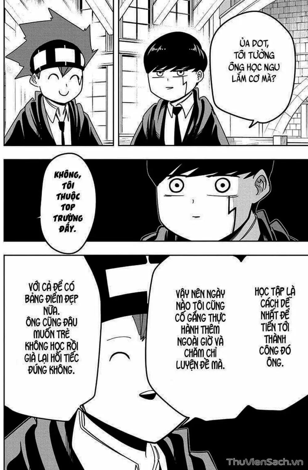 Truyện Tranh Mashle: Ma Thuật Và Cơ Bắp trang 4