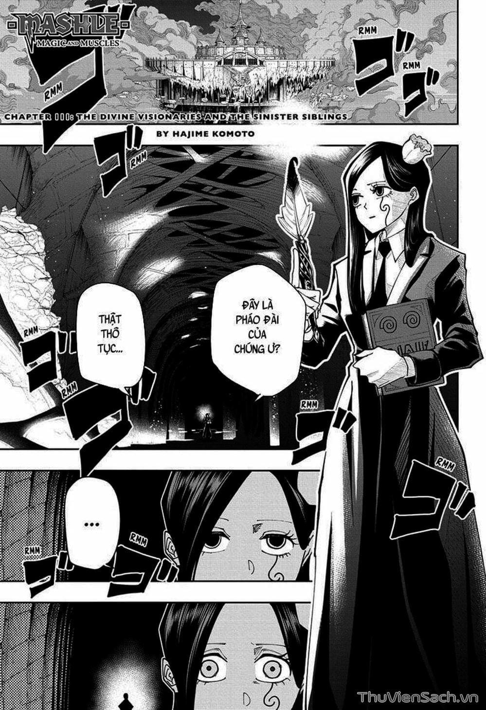 Truyện Tranh Mashle: Ma Thuật Và Cơ Bắp trang 4