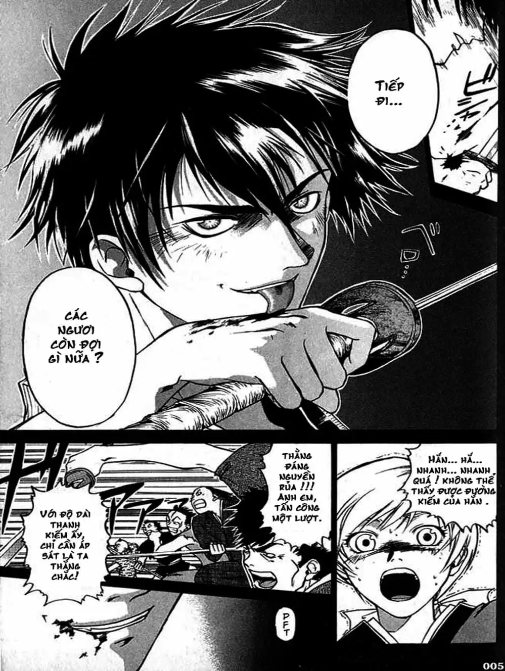 Truyện Tranh Mắt Quỷ Kyo - Samurai Deeper Kyo trang 3