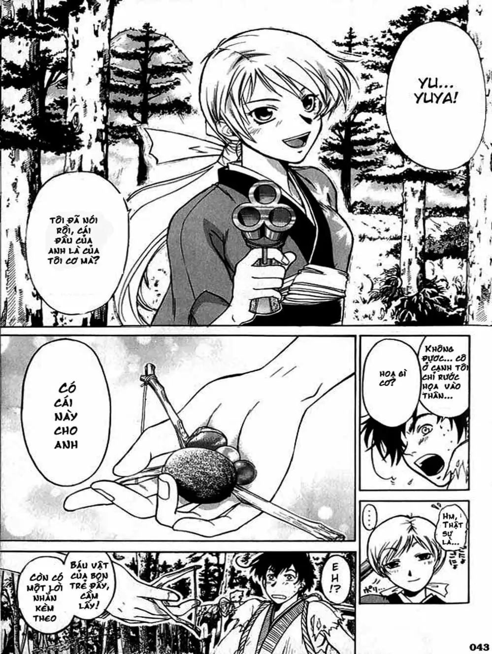 Truyện Tranh Mắt Quỷ Kyo - Samurai Deeper Kyo trang 3