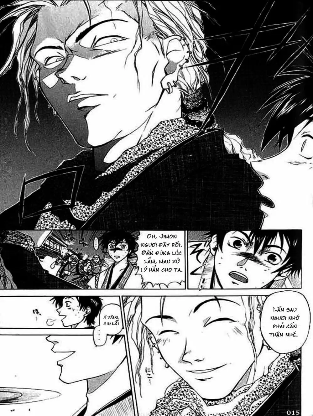 Truyện Tranh Mắt Quỷ Kyo - Samurai Deeper Kyo trang 3
