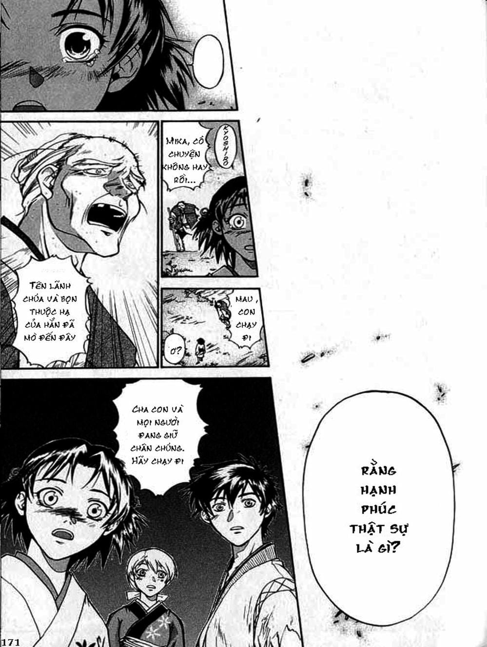 Truyện Tranh Mắt Quỷ Kyo - Samurai Deeper Kyo trang 3