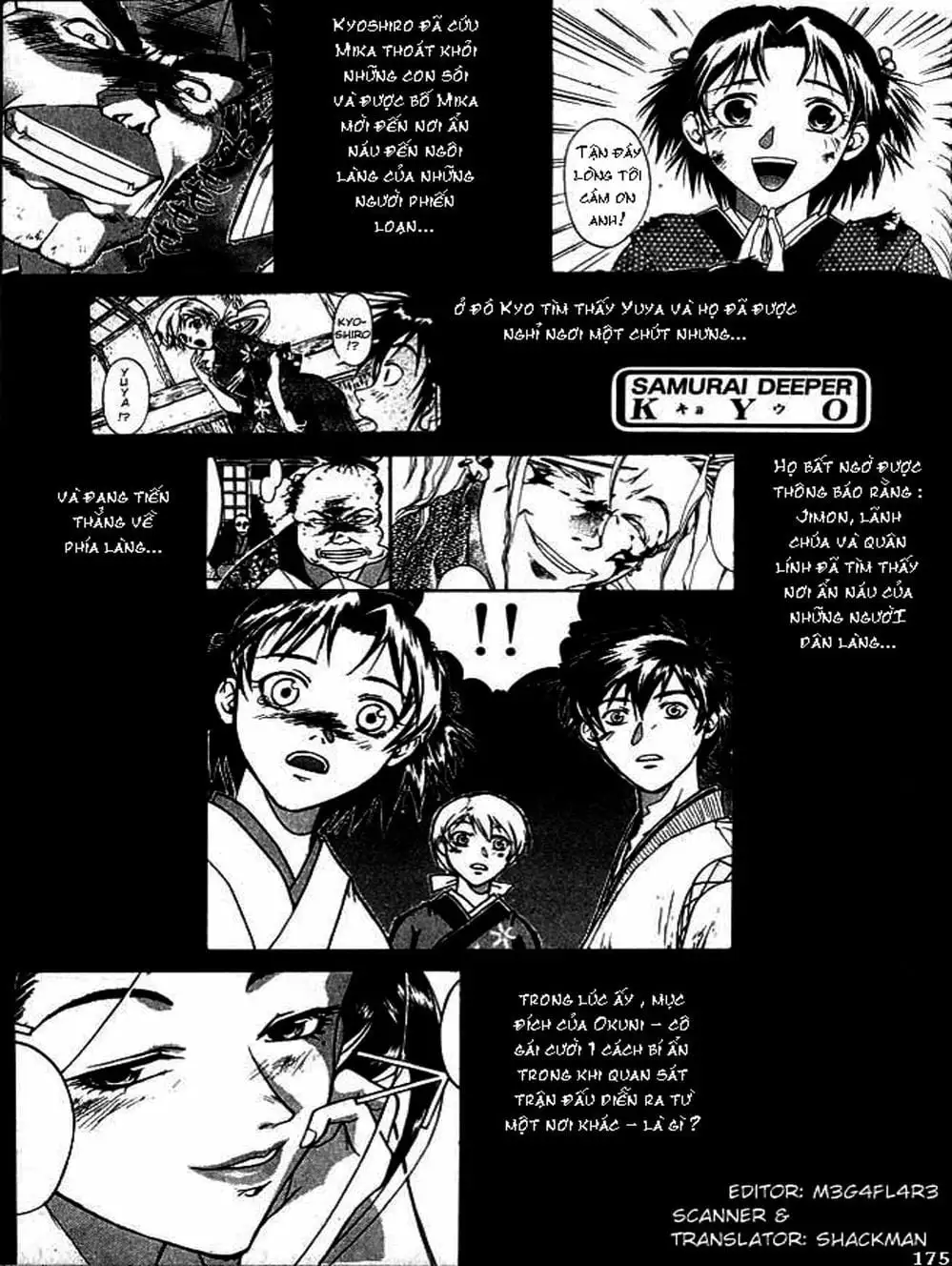 Truyện Tranh Mắt Quỷ Kyo - Samurai Deeper Kyo trang 3