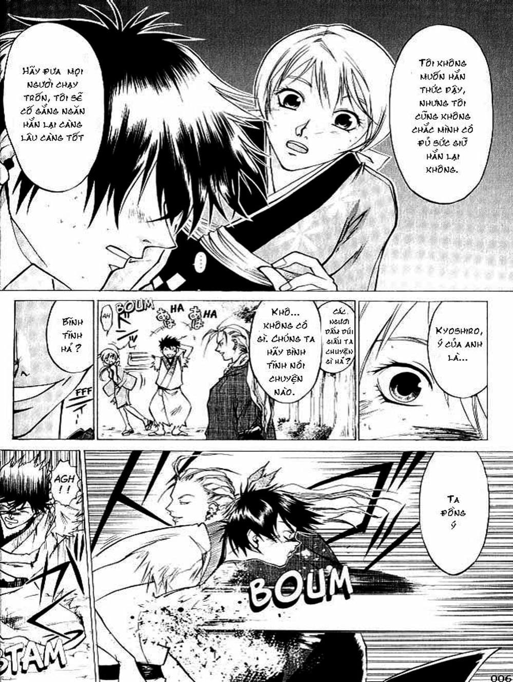 Truyện Tranh Mắt Quỷ Kyo - Samurai Deeper Kyo trang 3