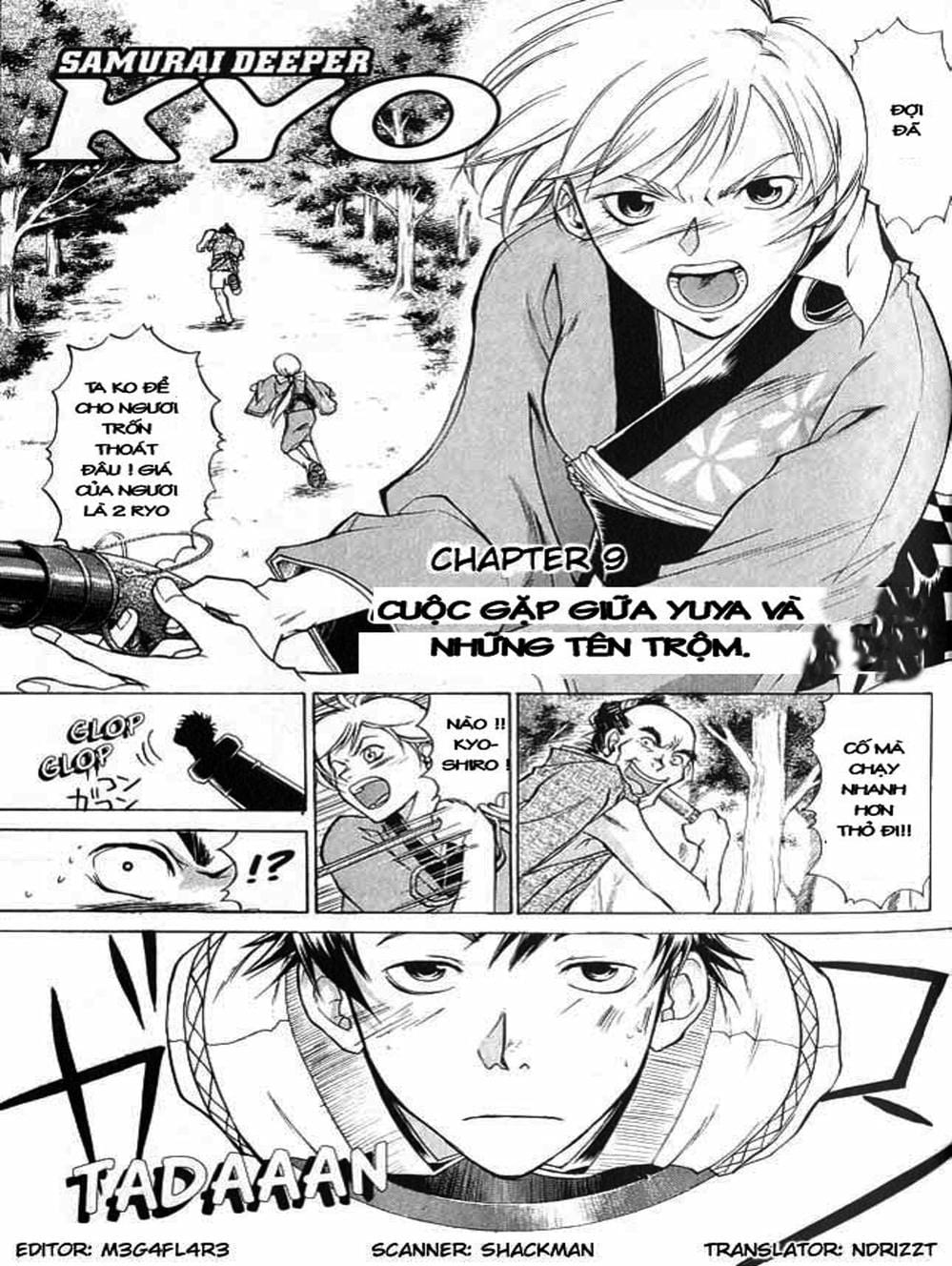 Truyện Tranh Mắt Quỷ Kyo - Samurai Deeper Kyo trang 3