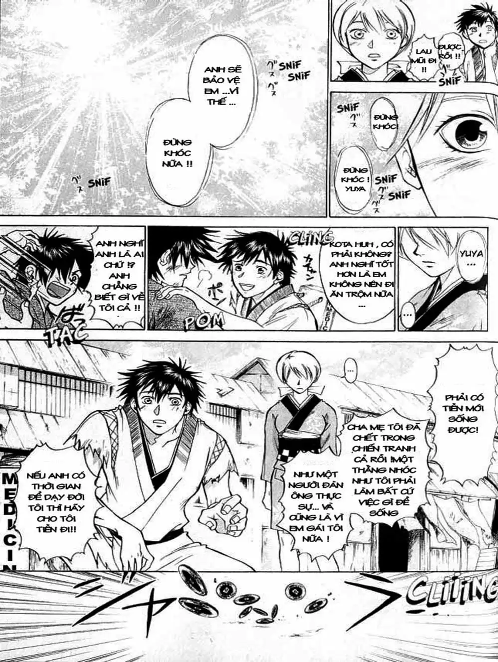 Truyện Tranh Mắt Quỷ Kyo - Samurai Deeper Kyo trang 3