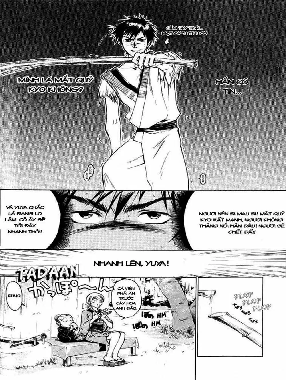 Truyện Tranh Mắt Quỷ Kyo - Samurai Deeper Kyo trang 3