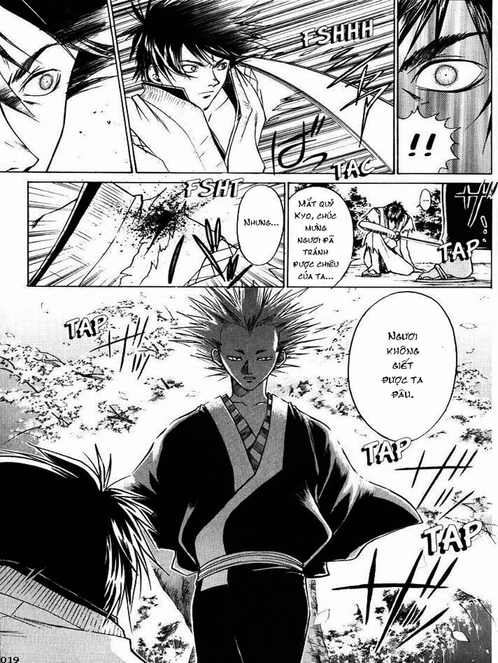 Truyện Tranh Mắt Quỷ Kyo - Samurai Deeper Kyo trang 3