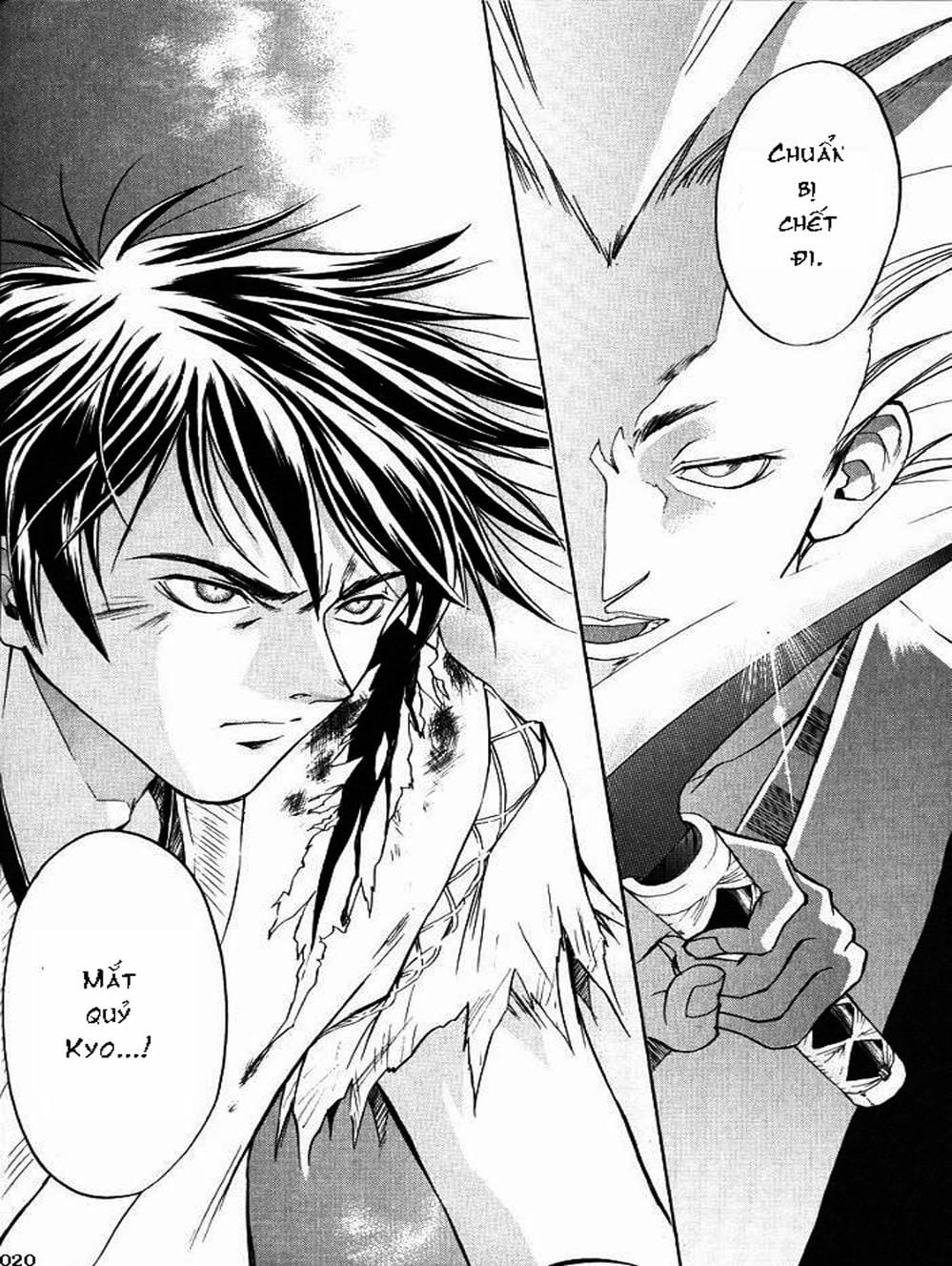 Truyện Tranh Mắt Quỷ Kyo - Samurai Deeper Kyo trang 3