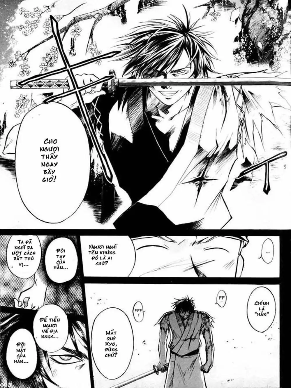 Truyện Tranh Mắt Quỷ Kyo - Samurai Deeper Kyo trang 3