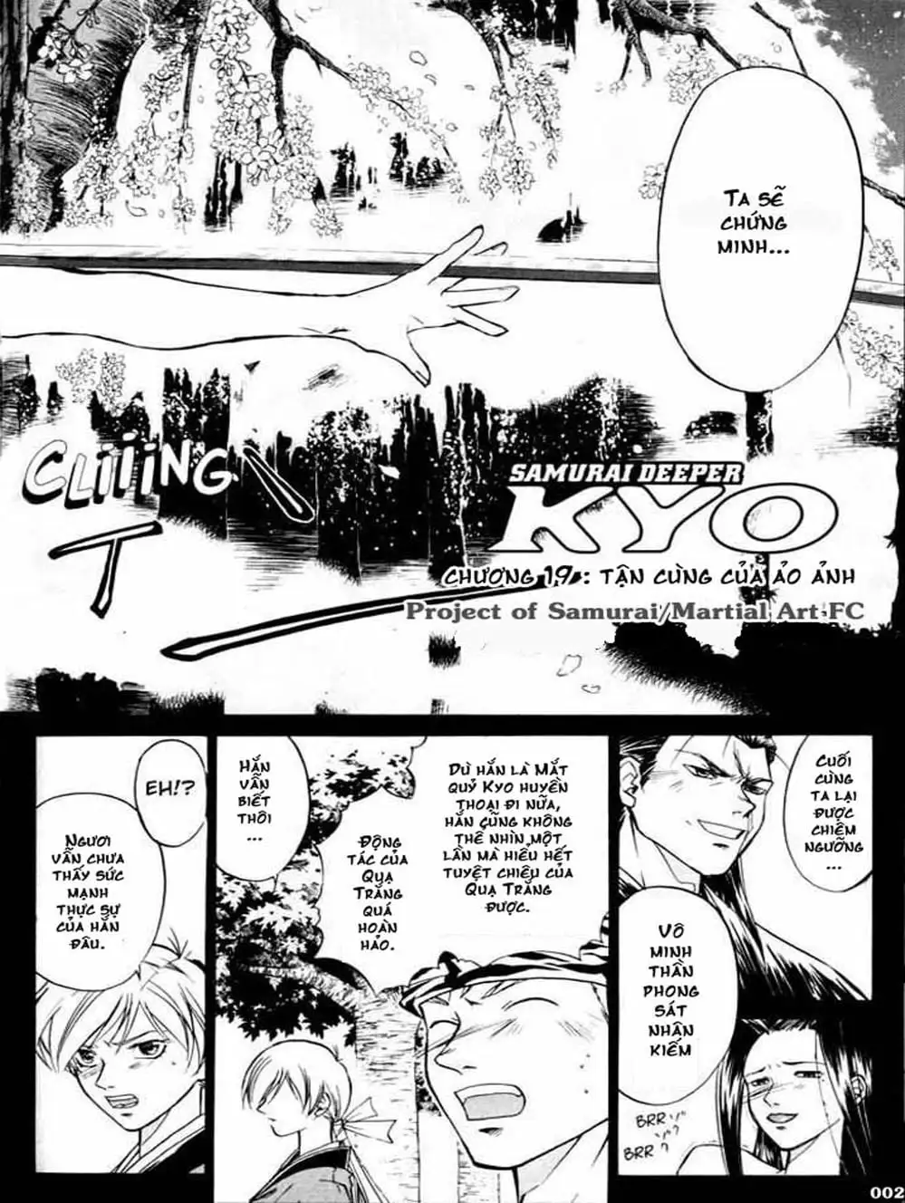 Truyện Tranh Mắt Quỷ Kyo - Samurai Deeper Kyo trang 3