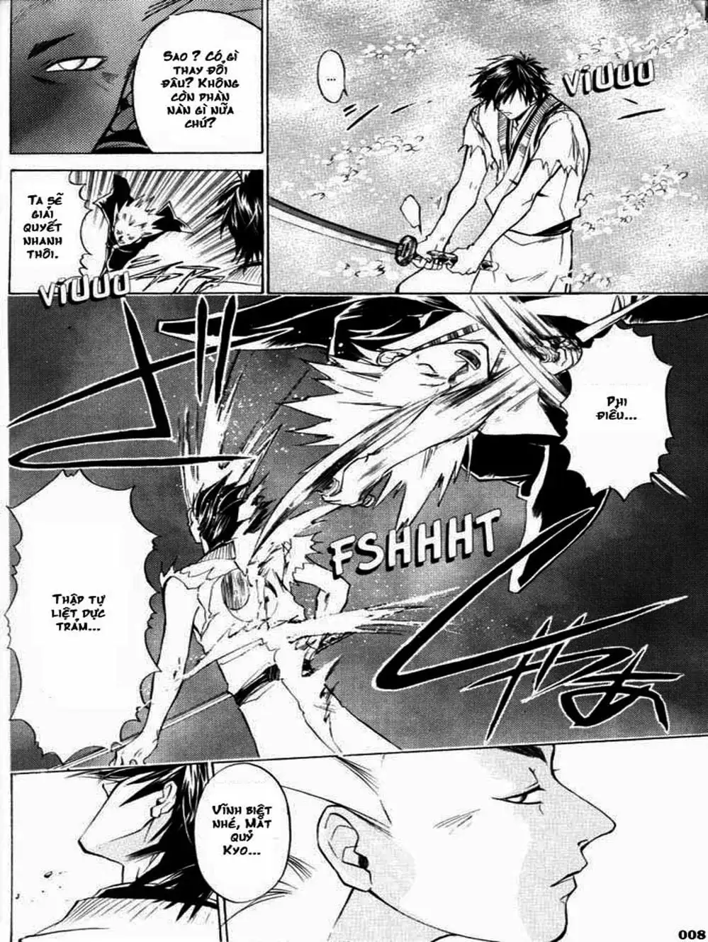 Truyện Tranh Mắt Quỷ Kyo - Samurai Deeper Kyo trang 3